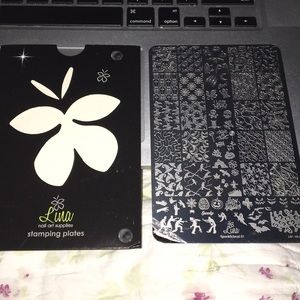Lina nail supplies spooklicious nail stamp plate